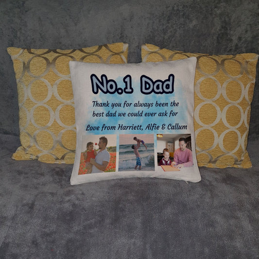 No.1 Dad Cushion